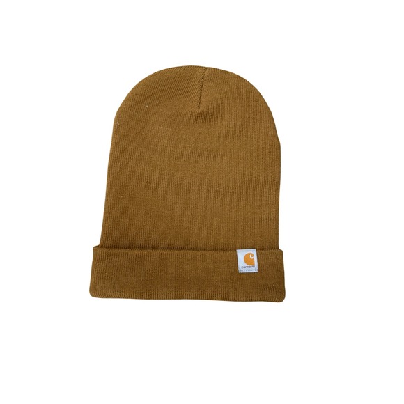 Carhartt Watch Luke‎ Combs Beanie Hat Men Brown Acrylic One Size Winter Warm - Picture 2 of 5